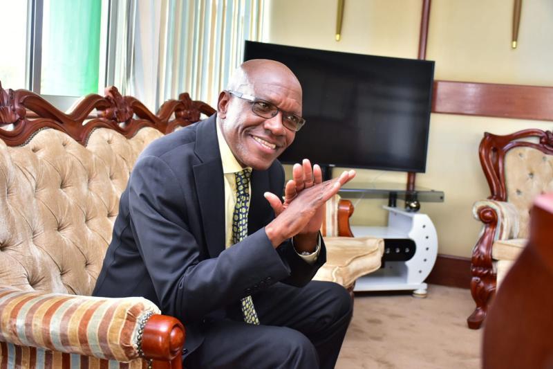 File image of Kakamega Senator Boni Khalwale.